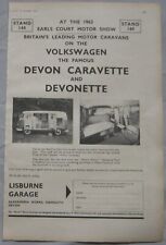 1963 volkswagen devon for sale  DARWEN