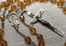 Vintage rosary amber for sale  Lexington