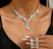 Ladies diamante necklace for sale  BRIGHTON
