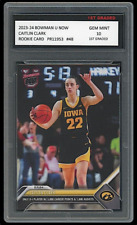 Tarjeta de novato Caitlin Clark 2023-24 Bowman U Now (Topps) 1er grado 10 radiocontrol #48 Iowa segunda mano  Embacar hacia Argentina