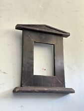 HANDCRAFTED UNIQUE ANTIQUE WOODEN WALL HANGING WINDOW STYLE WALL PHOTO FRAME. F1 for sale  Shipping to South Africa