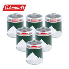 Coleman C500 Value 6 Pack - Screw On Gas Cartridges Camping Gas Canisters EN417, used for sale  NUNEATON
