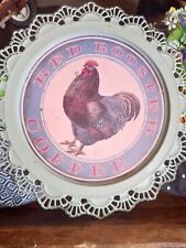 Vintage red rooster for sale  Sardinia