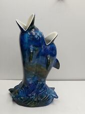 Petit vase dauphins d'occasion  Mimizan