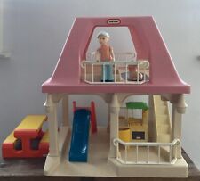 De colección Little Tikes casa de abuela techo rosa casa de muñecas perro deslizable etc., usado segunda mano  Embacar hacia Argentina