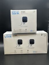 Câmera de segurança inteligente plug-in interna compacta Blink Mini 1080p HD lote de 3 usadas, usado comprar usado  Enviando para Brazil