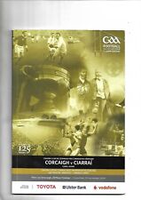 Gaa football programme for sale  DONCASTER