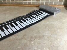 Piano rodante de mano 49k teclado enrollable de batería efectos de sonido ritmo de batería probados segunda mano  Embacar hacia Argentina
