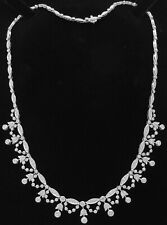 Diamond tiara necklace for sale  USA