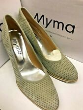 Myma escarpin kaki d'occasion  Saint-Alban-Leysse