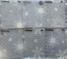 Cuttlebug embossing folders for sale  HULL