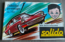 Catalogue solido 1966 d'occasion  Diarville