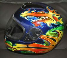 Fulmer studio mars Motorcycle Helmet Snell 2000 DOT Size Small S Dragon Heads, used for sale  Shipping to South Africa