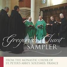 Gregorian chant sampler for sale  Montgomery