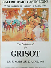Grisot original exhibition d'occasion  Vanves