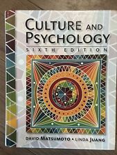 Culture psychology 6th for sale  Chatsworth