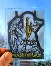 Stained glass pelican for sale  BATTLE