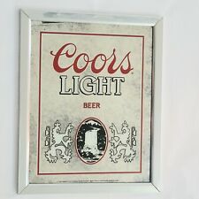 Coors light mirrored for sale  Fremont