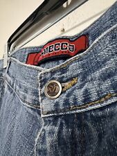 Jeans azul vintage Mecca Shield Patch - Tamanho 36x34 comprar usado  Enviando para Brazil