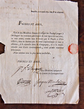 Revolution 1792 lettre d'occasion  Morestel