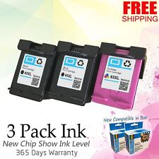 Tinta de impressora 3P 63 XL combo HP DeskJet 1110 1112 2130 3630 3632 3634 3636 comprar usado  Enviando para Brazil