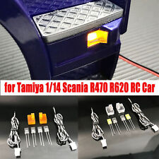 RC Pedal Blinkleuchte lamp LED Licht für Tamiya 1/14 Scania R470 R620 RC Car comprar usado  Enviando para Brazil