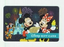 Tarjeta de regalo de Disney - Mickey y Minnie Mouse - castillo y fuegos artificiales - sin valor segunda mano  Embacar hacia Argentina