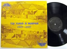 10 Years In Memphis 1927-1937 LP Yazoo Blues Compilação Muito Bom+ Vinil Dh 158 comprar usado  Enviando para Brazil