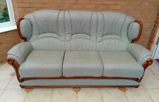 Italian leather sofa for sale  HARROGATE