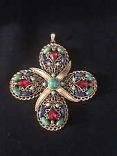 Vintage leaf jeweled for sale  Sweetwater