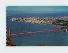 Postcard air view for sale  Almond