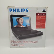 DVD player portátil Philips 7" widescreen LCD PET741B/37 testado comprar usado  Enviando para Brazil