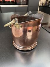 copper coal scuttle for sale  TRURO
