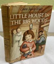 De colección Little House in the Big Woods HC DJ 1953 Harper editor mal impreso segunda mano  Embacar hacia Argentina
