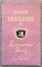 Standard vanguard iii for sale  LEICESTER