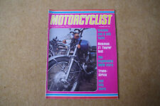 Motorcyclist illustrated novem for sale  GLASGOW