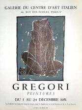 Gino gregori paintures d'occasion  Expédié en Belgium