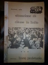 Linea proletaria situazione usato  Roma