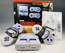 Authentic SNES Super Nintendo Classic Mini Super Entertainment System 21 Games  for sale  Shipping to South Africa