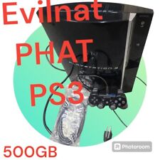 Evilnat 4.91 Phat Sony Playstation 3 (PS3) 500GB Plug n Play for sale  Shipping to South Africa