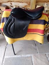 Black english saddle for sale  PRINCES RISBOROUGH