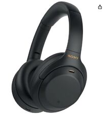 Used, Sony WH-1000XM4 Wireless Noise-Cancelling Over-the-Ear Headphones Black w/ case for sale  Shipping to South Africa
