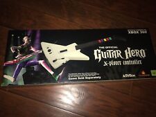 Guitar Hero Xplorer Guitar Xbox 360 Red Octane White (No Games Read Description) for sale  Shipping to South Africa