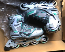 ROLLER DERBY AERIO Q60 PATINS INLINE FEMININOS tamanho 8 Q-60 PERFEITO retorno comprar usado  Enviando para Brazil