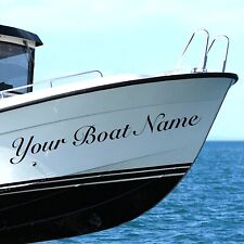 Personalised boat name for sale  DYFFRYN ARDUDWY