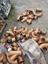 Used, Job Lot Of 100x New Underground Waste Pipe Drainage Fittings 110mm for sale  GLOUCESTER