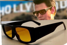 Gafas de sol de la película ""Hollywood"" estilo ETA de Elvis negras con lentes amarillas. segunda mano  Embacar hacia Argentina