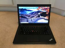 14" Lenovo ThinkPad T440 Core i7 8GB Mem 256GB SSD Web Cam Win 10 64-bit, used for sale  Shipping to South Africa