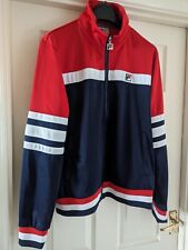 Fila Vintage Men's Vilas Business Track Top Navy/White/Red - Size XL for sale  Shipping to South Africa