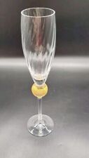 Flauta de vidrio Union Street 10-1/2” bola de oro Champagne Manhattan segunda mano  Embacar hacia Argentina